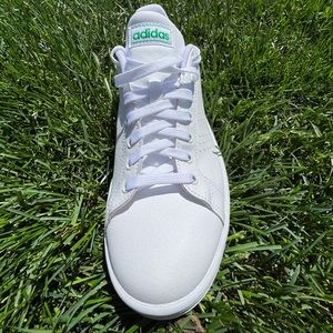 Bright White Brand New Women’s White Adidas Tennis Shoes-Size 9.5
